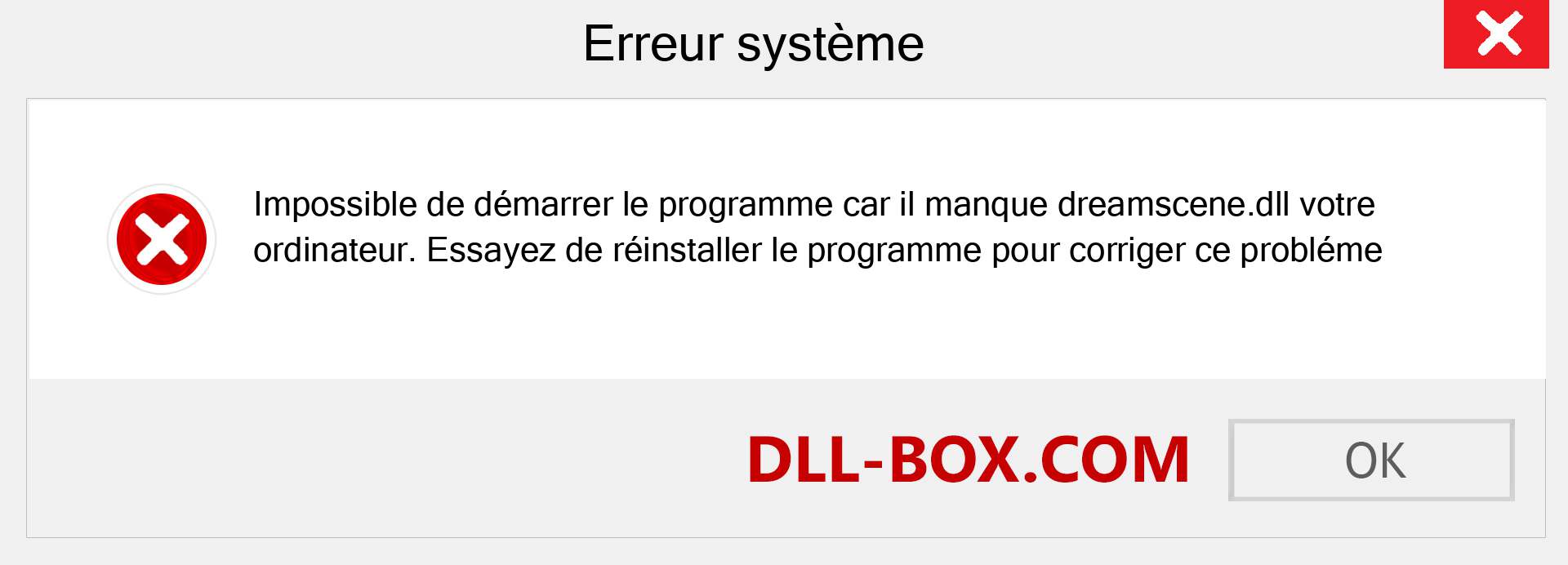 Le fichier dreamscene.dll est manquant ?. Télécharger pour Windows 7, 8, 10 - Correction de l'erreur manquante dreamscene dll sur Windows, photos, images